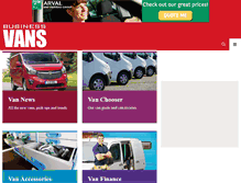Tablet Screenshot of businessvans.co.uk